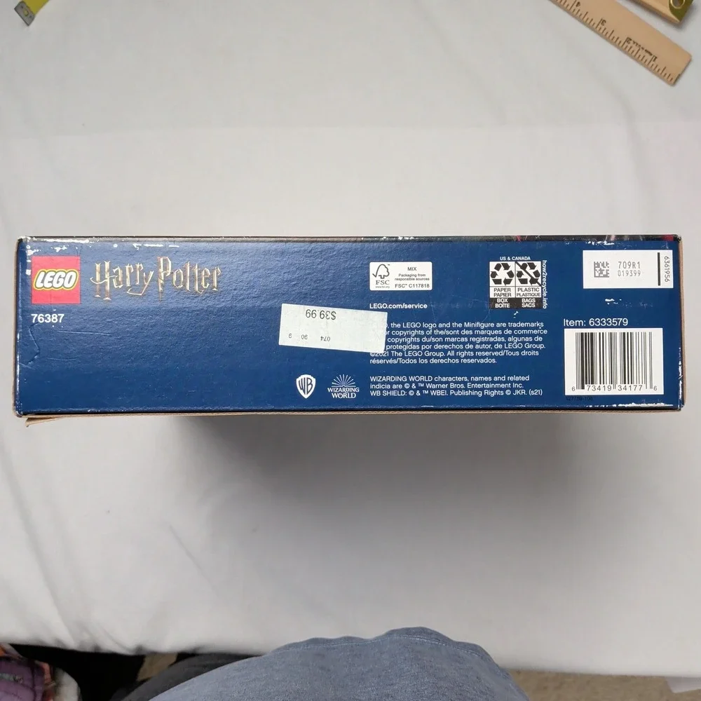 LEGO Harry Potter Hogwarts Fluffy Encounter 76387 20th Anniversary Set 397 Pcs